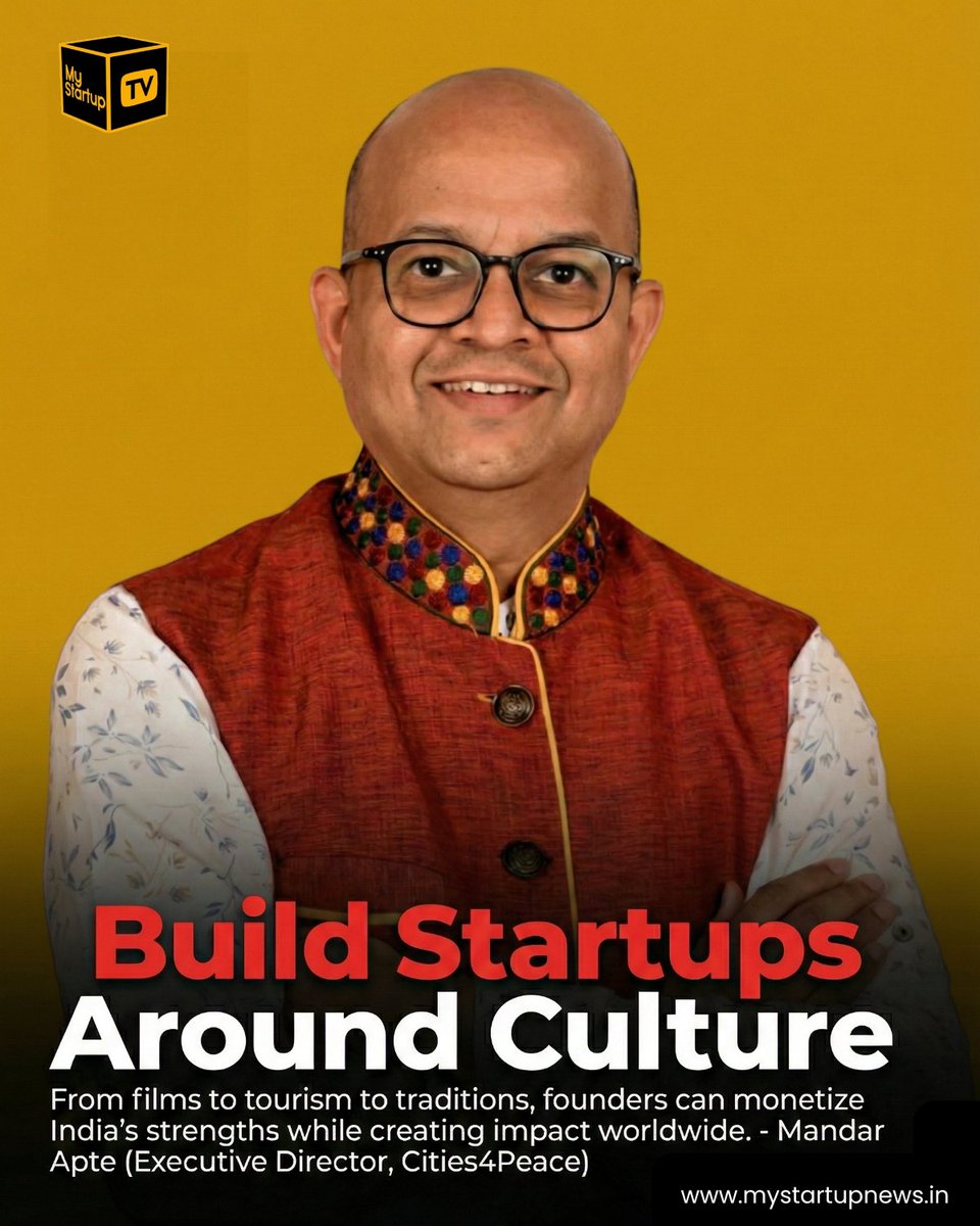 mystartuptvin's tweet photo. Mandar Apte shared his entrepreneurial journey on MyStartup TV through Thought Leader Show.

Follow for more startup updates @mystartuptvin

#CulturalInnovation #GlobalStartups #foundermindset #Entrepreneurship #Startup

@mandarapte108 @majsunilshetty https://t.co/R9ffeNIMA0
