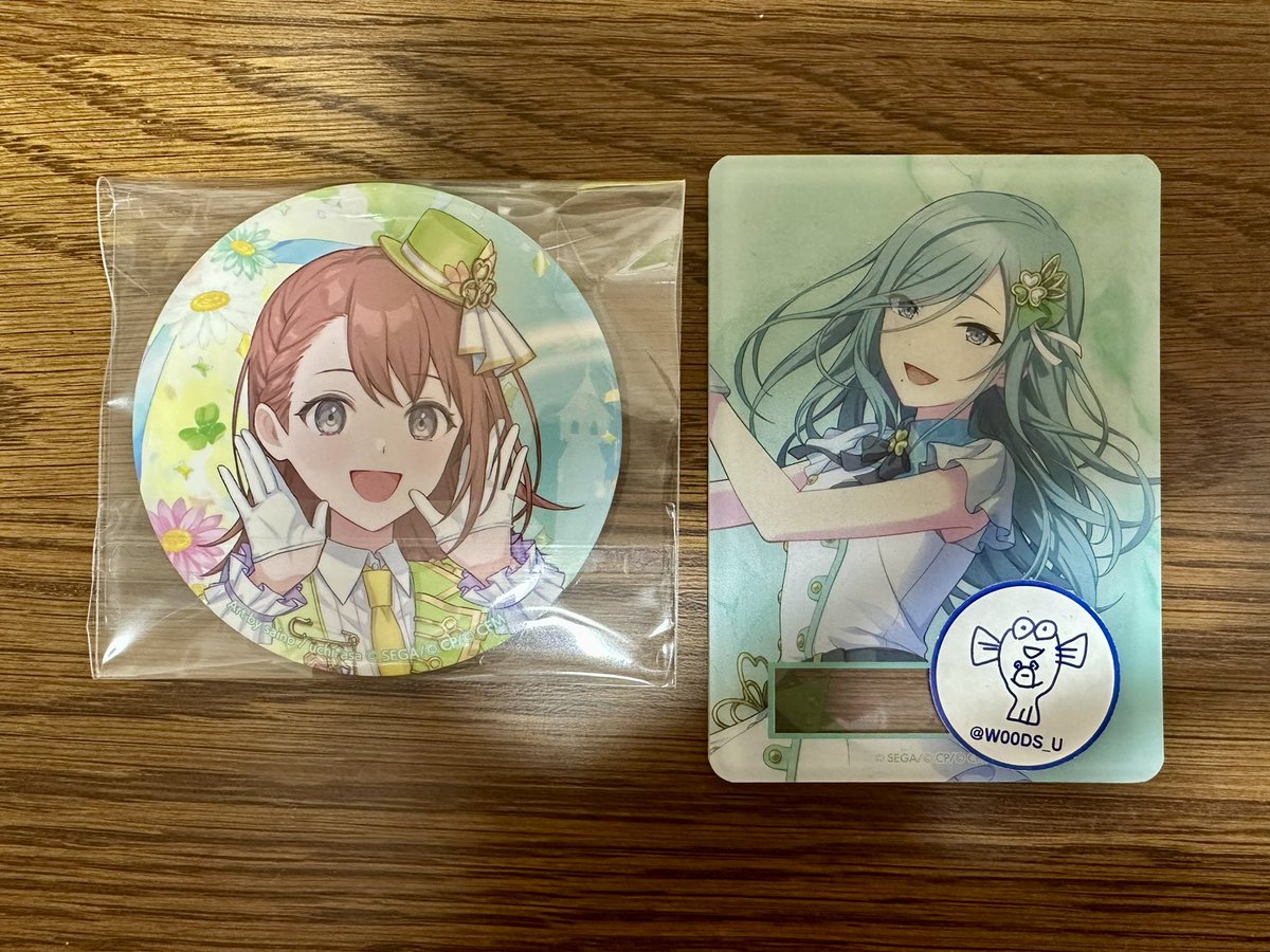 W00DS_U's tweet photo. 交換

プロセカ コネクトライブ コネライ モモジャン ワンダショ 缶バッジ

求: 同種 雫
譲: みのり

郵送のみ
お気軽にお声掛けください https://t.co/W1Vtoxg9mw
