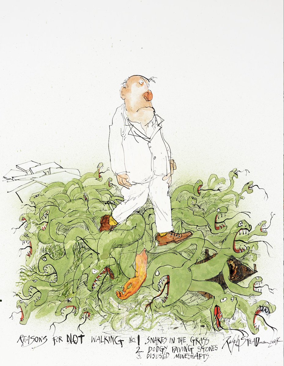 Ralph Steadman Art tweet media