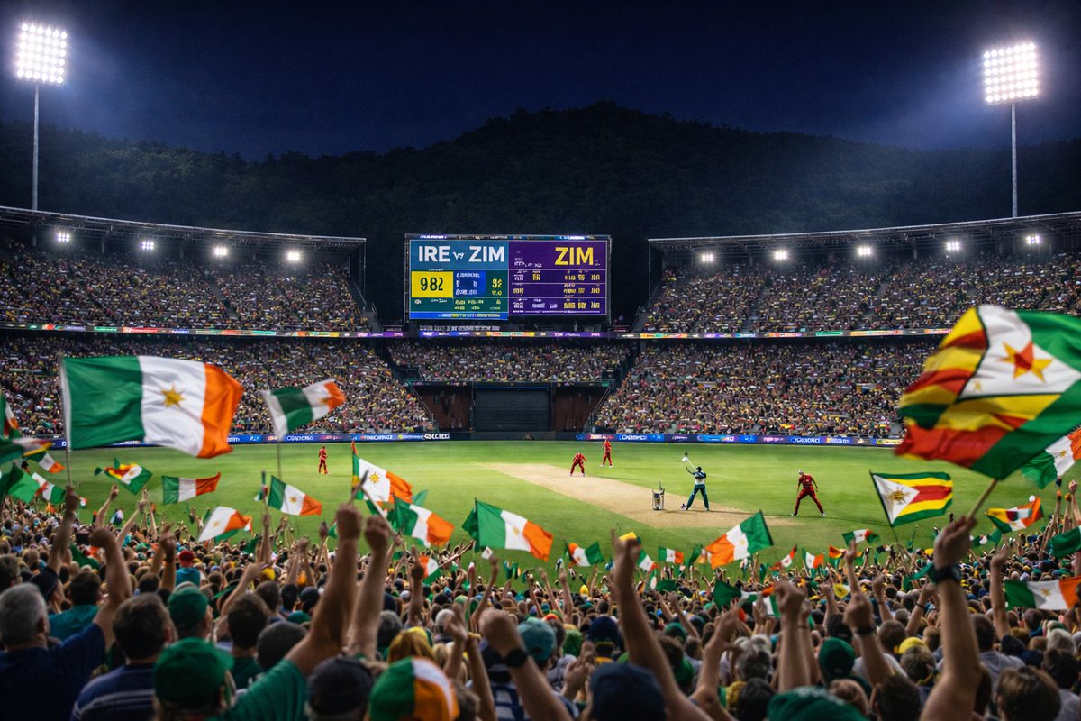 sachinagra5's tweet photo. Ireland vs Zimbabwe Match Update❤️❤️

बारिश की वजह से मैच में थोड़ी देरी।
टॉस अभी नहीं हो पाया है।
मैदान और पिच की जांच जारी है।
यह मुकाबला Super-8 की रेस के लिए बेहद अहम।
फैंस बेसब्री से पहले गेंद का इंतज़ार कर रहे हैं!
क्या ज़िम्बाब्वे Super-8 की रेस मे प्रवेश कर पाएगी🤔🤔
#IREvsZIM #T20WorldCup  #MatchUpdate  #CricketFans #JioHotstar #TeamZimbabwe