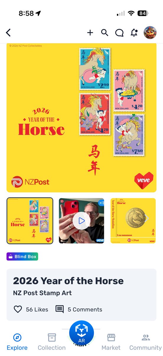 pamietaj❗️
Za 6 godzin start kolekcji Rok Konia od Poczty Nowej Zelandii na #VEVE
<a href="/filatelistyka/">Polski Kryptoznaczek</a>