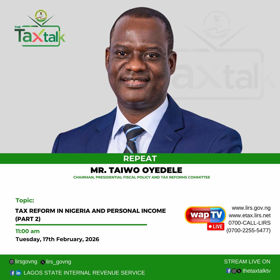 The Tax talk TV tweet media