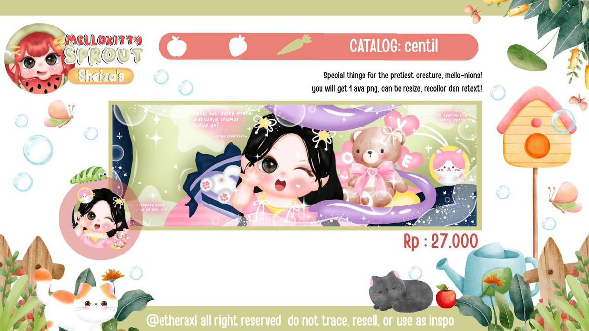 Rt ini jika kamu mau centil