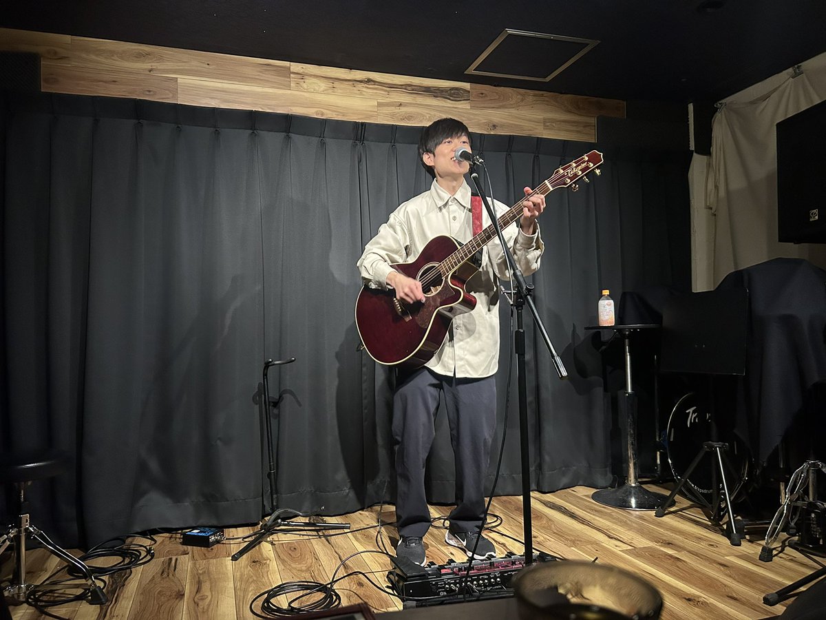 2番手 たなかりょすけ 穏やかな時間に連れていってくれるギターと歌声✨✨