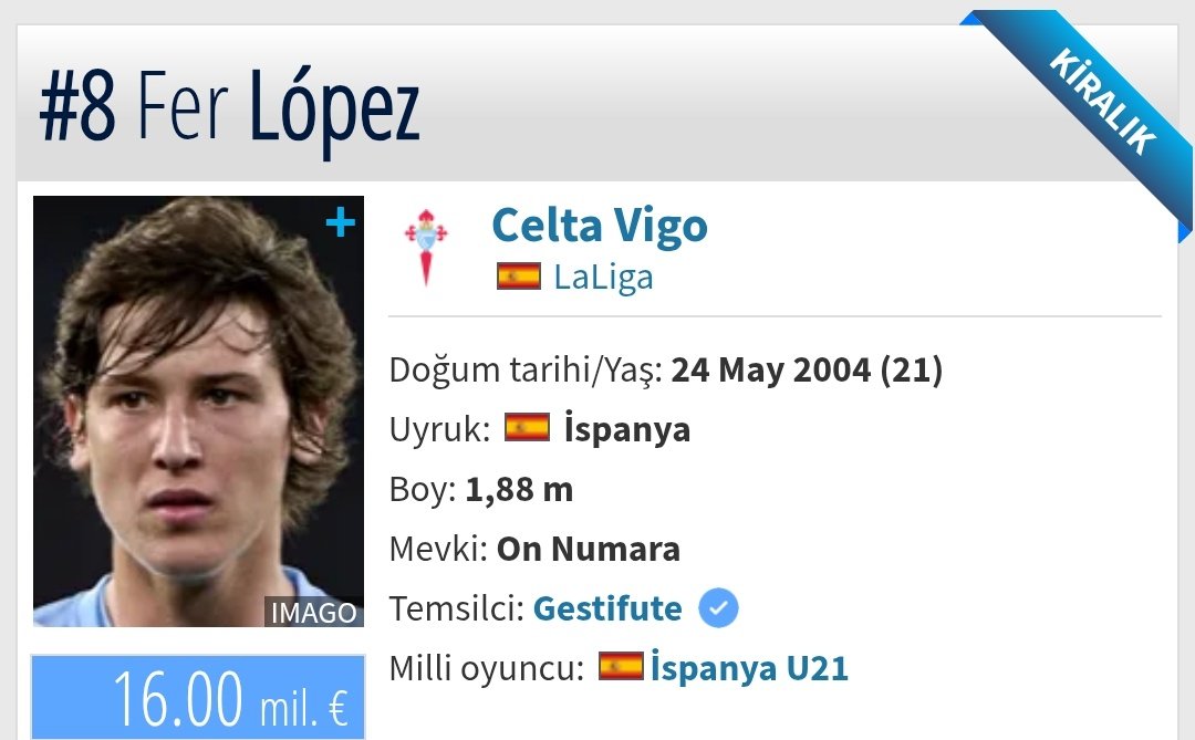 Sezon sonu için önerimdir