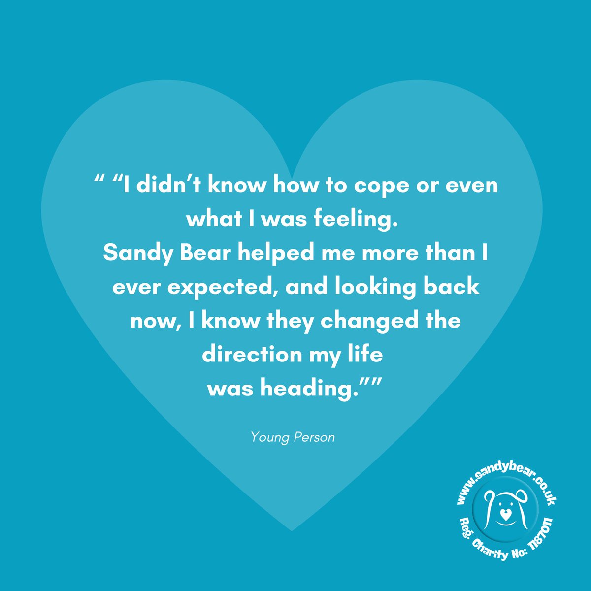 SandyBearWales's tweet photo. Sometimes the most powerful words come from the young people themselves.

No child should feel lost or alone in their grief 💛 #SandyBear #BereavementSupport

https://t.co/D13I1t6QZx https://t.co/Yw4L12oGDN