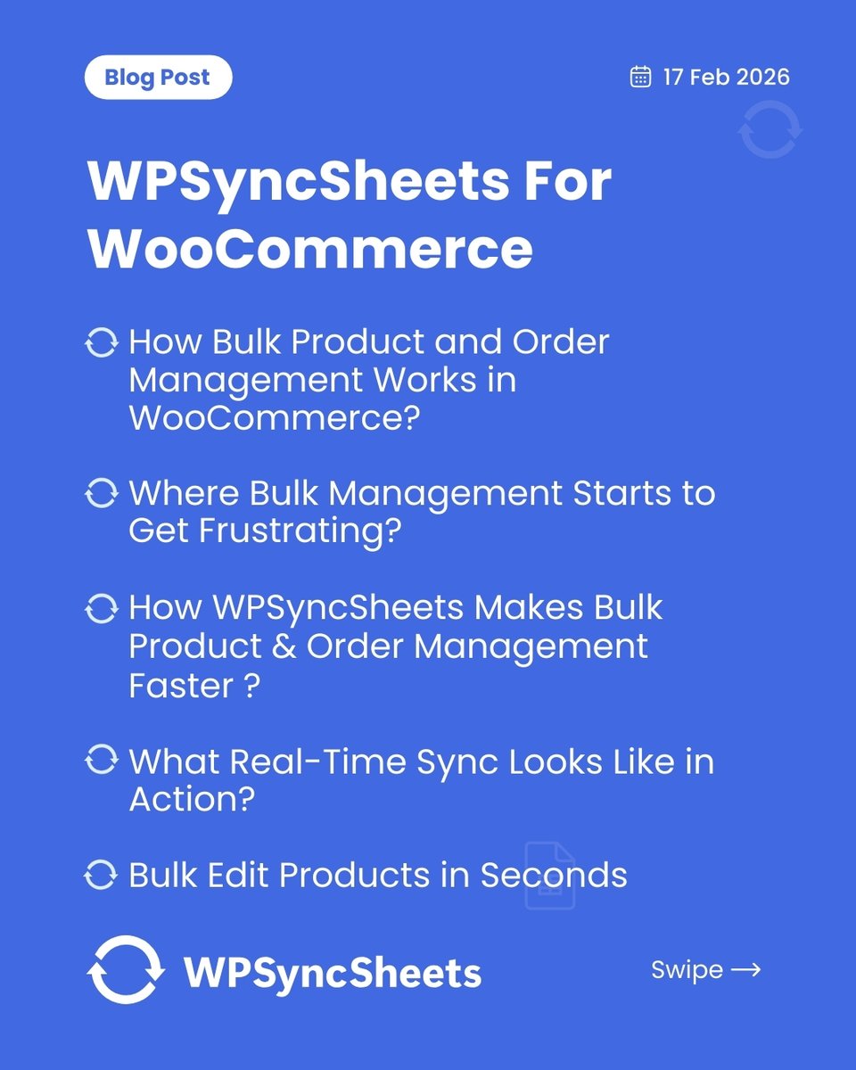 WPSyncSheets - Import Export for WordPress & Woo tweet media