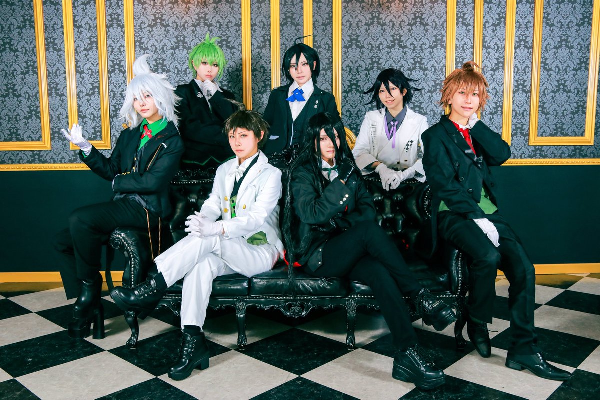 sakichi682's tweet photo. 【コスプレ】 
ダンガンロンパ /マルイコラボ衣装
photo…白子杏さん(@k_iiiii_k)
#1124論破執事メイド併せ https://t.co/T9TQTZdBgV