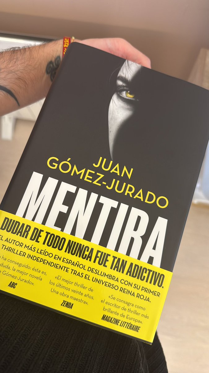 Espero que no acabe también con un “se que me odias” <a href="/JuanGomezJurado/">Juan Gómez-Jurado</a>