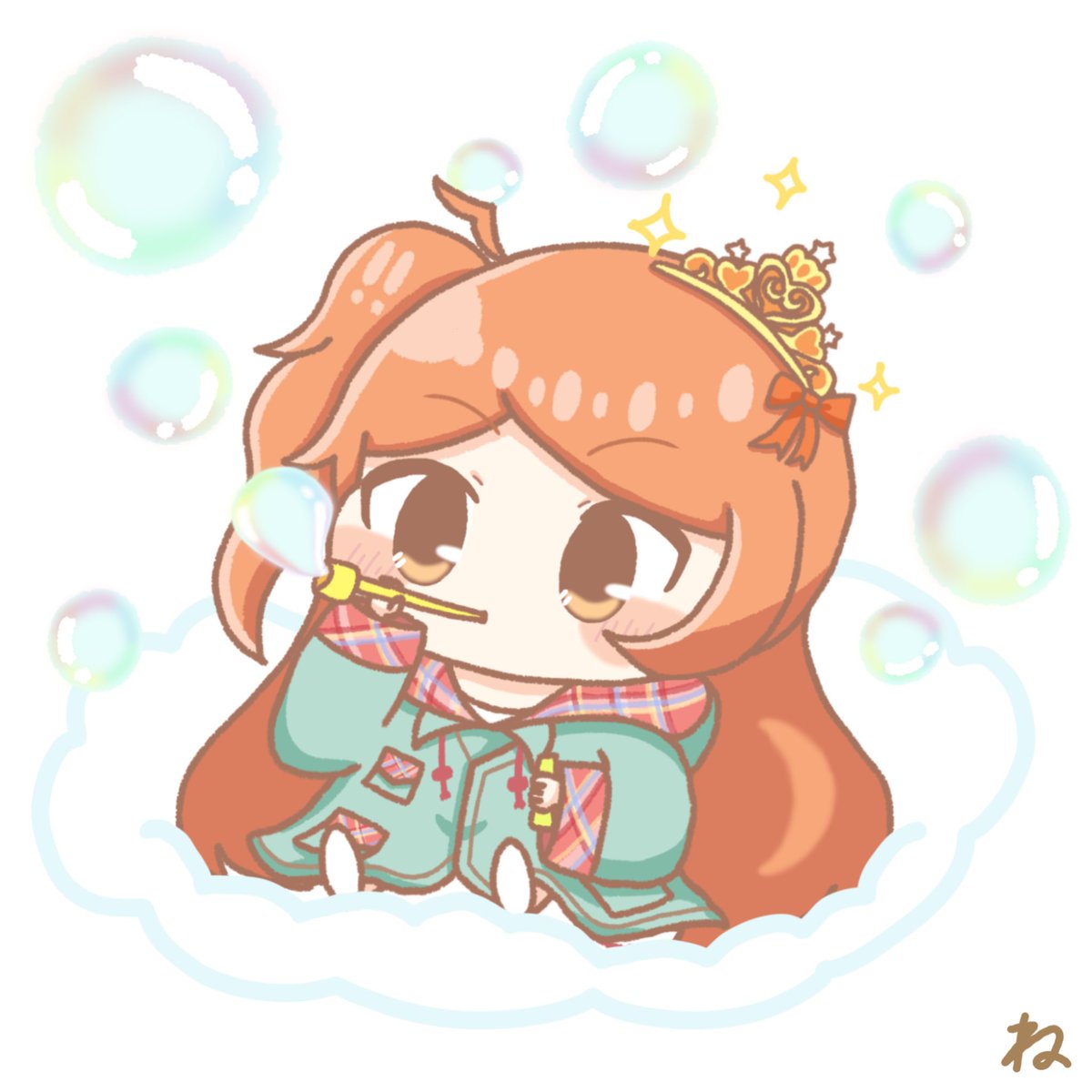 たまき描きましたよ〜🌟🌟🌟
昨日の通信の件があったので再投稿になります！
#大神環