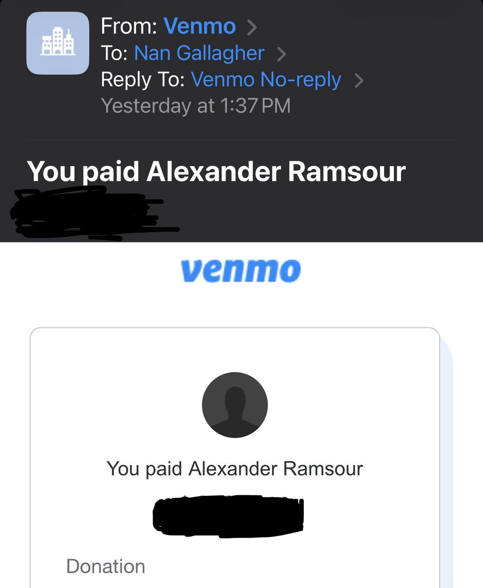 My donation to Alex, <a href="/DoctorTurtleboy/">Aidan Kearney</a>, made before your disparaging Blog was published.

He received one hundred percent of it, like you used to, when I paid TurtleChats that used to say I believed in you and your journalism or handed you cash. 

Law enforcement and the local