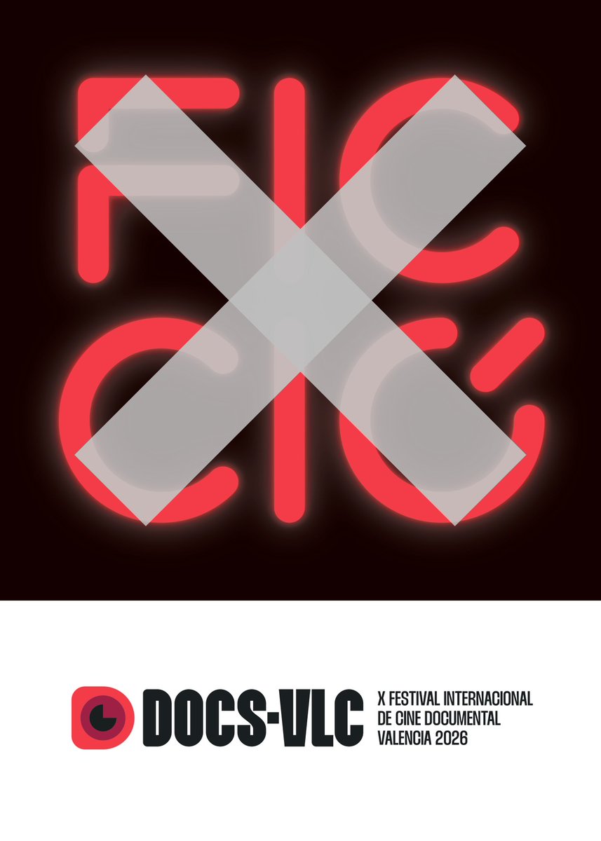DocsValencia presenta la imagen de su X edición. 

El festival actualiza su identidad visual y pasa a denominarse DOCS-VLC. 

Una propuesta de Kike Correcher que reivindica la no ficción como apuesta radical.

📅 15-23 mayo 2026.
📍 Valencia.