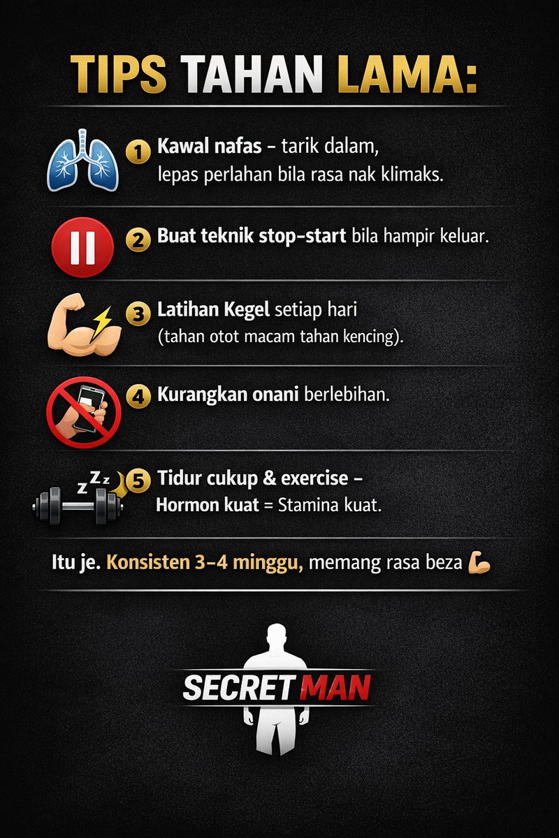 thesecretman99's tweet photo. Bro.. Ni min shre Tips than lama.

Moga bermanfaat.

Jgn lupa follow @thesecretman99 https://t.co/QS1cOcz4FR