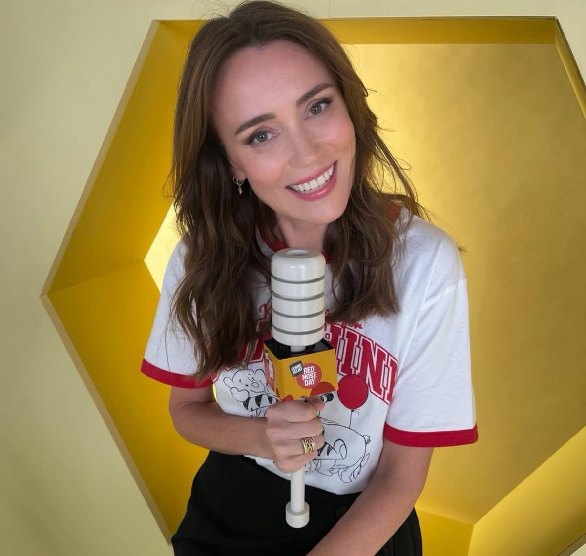 JMHallett19935's tweet image. A new Keeley pic from Keeley's recent Instagram post. 😍 🥰

Happy Tuesday!

#keeleyhawes #comicrelief #rednoseday