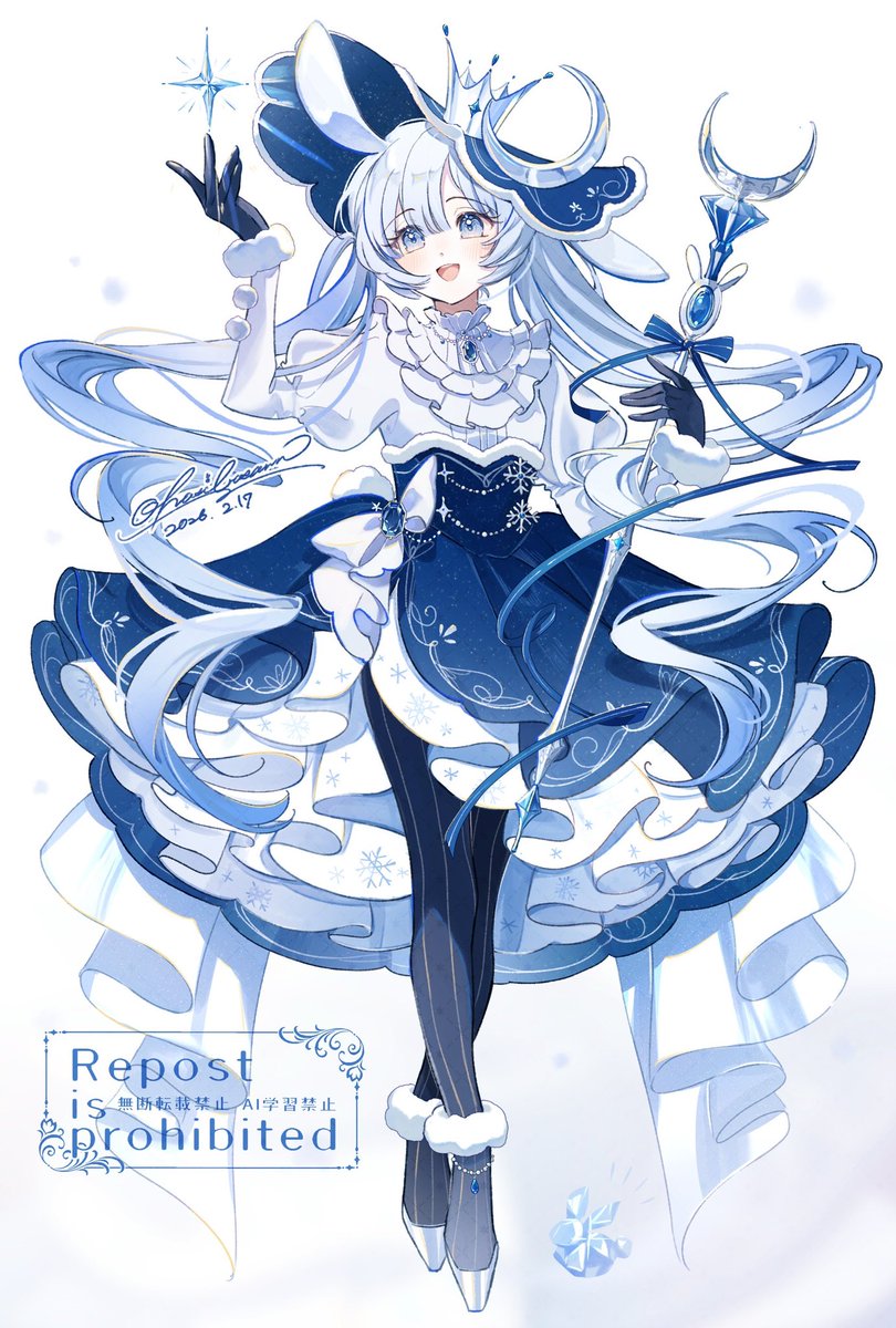 ❄️マジカル✧︎Snow Rabbit❄️* ゚