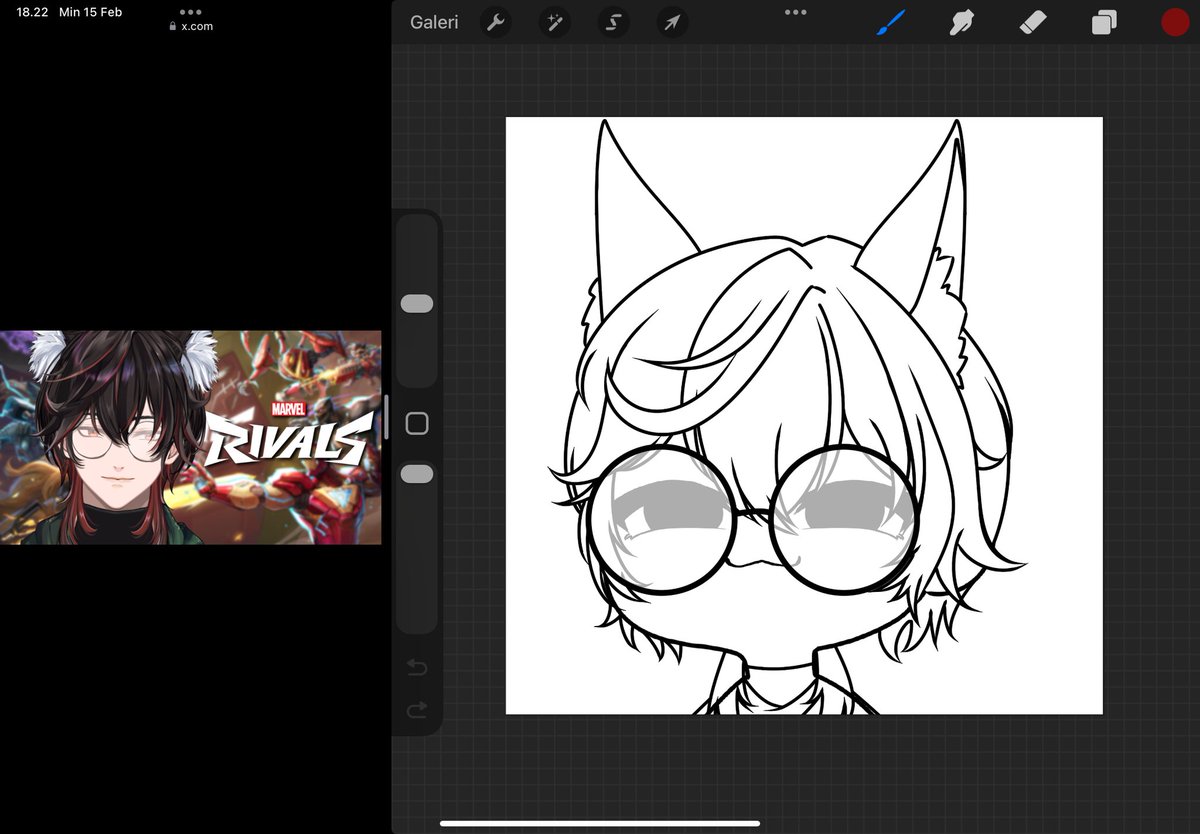 Harusnya posting WIP dulu, gimana sih rin 
#gehennart #procreate