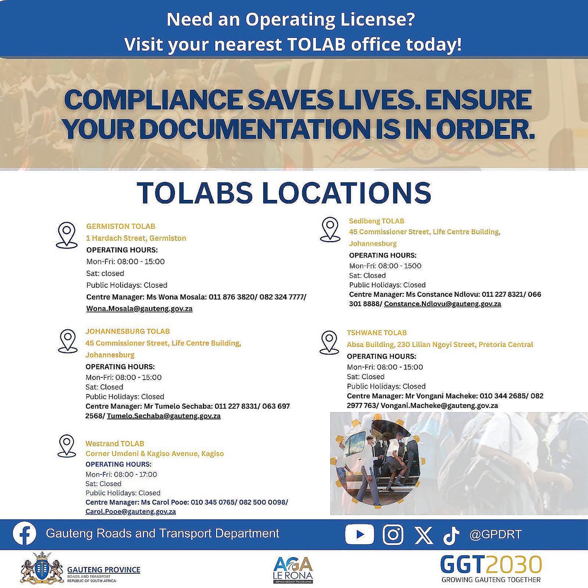 GP Roads and Transport tweet media