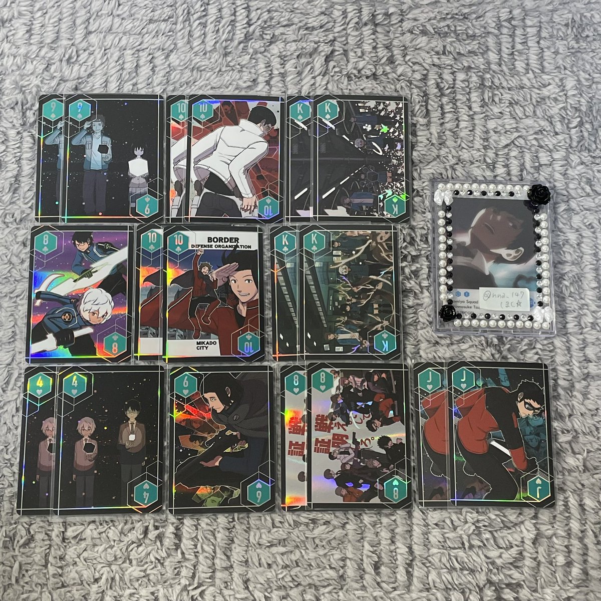 ꒰ 譲渡 ꒱ ワールドトリガー ワートリ オーロラトランプ ジャンプ