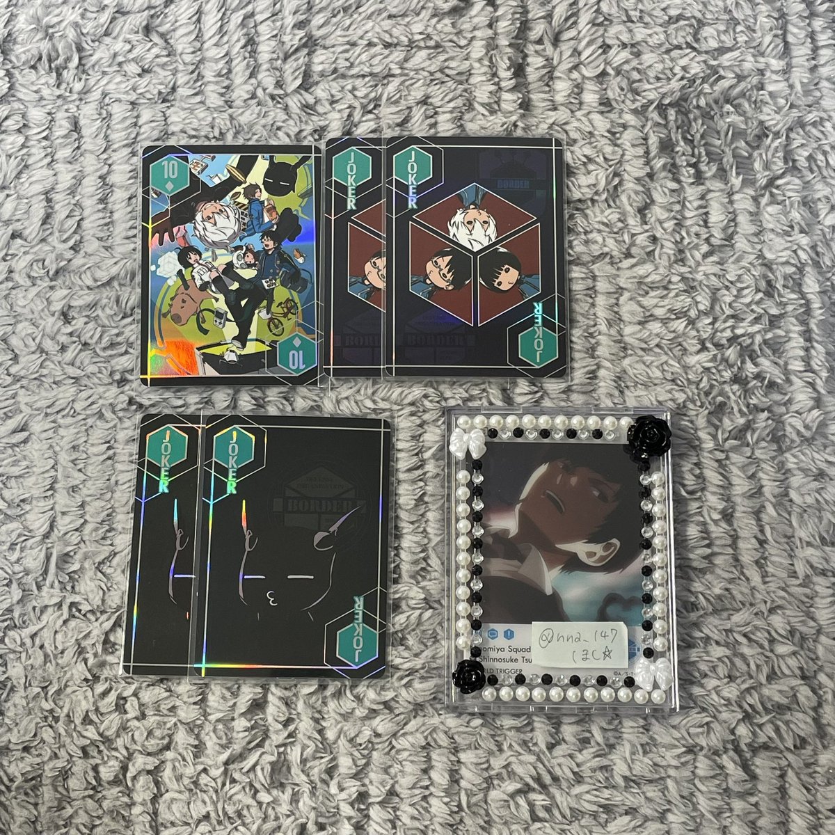 ꒰ 譲渡 ꒱ ワールドトリガー ワートリ オーロラトランプ ジャンプ