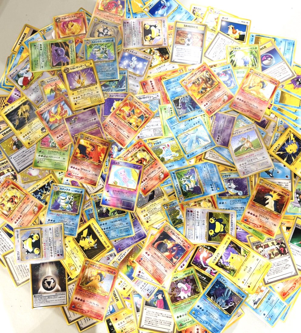 🔥🔥【旧裏ポケカ大量入荷】🔥🔥 あの頃の思い出、再び──。 懐かしの