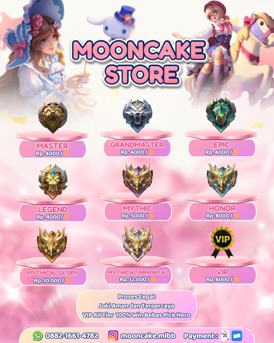 Mooncake. | Joki MLBB tweet media
