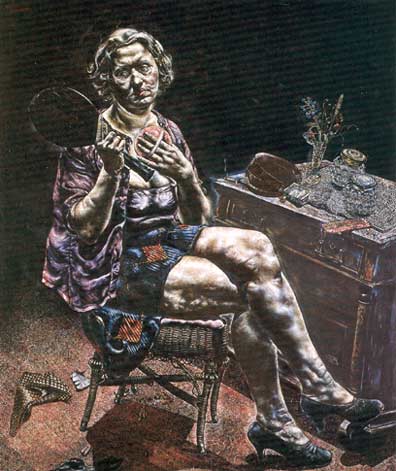 m_t30040's tweet image. When obsession with surface becomes confrontation with mortality.

Ivan #Albright (Feb 20, 1897 - Nov 18, 1983) rejected idealization, believing that truth lives in corrosion, not polish.

#OnThisDay 
#History 
#Art