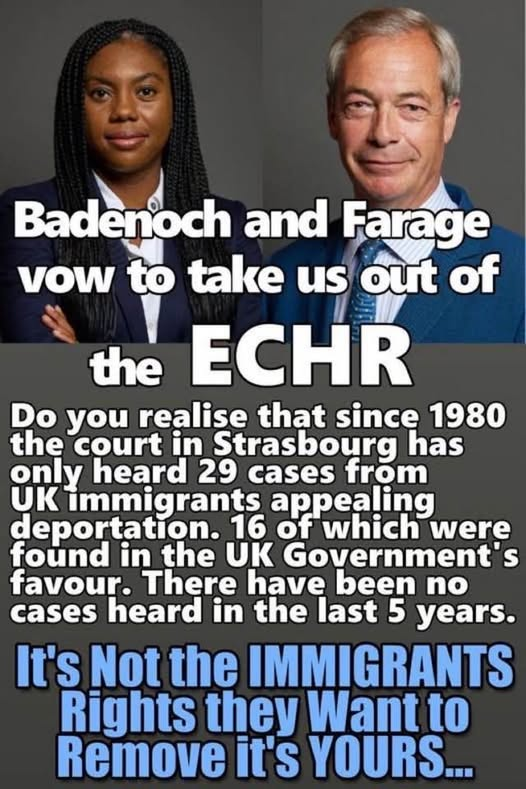 dave43law's tweet image. ECHR truth

Time to wake up to it

They use it to gas light you when it is you they are after as their billionaire backers demand it.