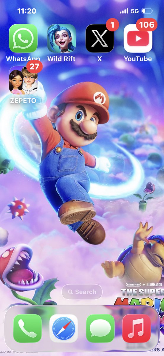 SuperMarioYana's tweet image. New Wallpaper!
#thesupermariogalaxymovie #wallpaper #ıphone13 #ios26 #nintendo