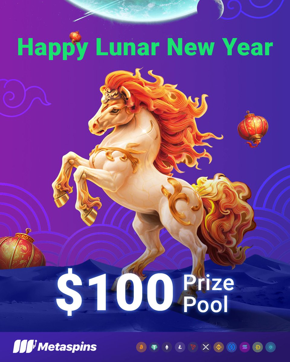 🎊 Happy Lunar New Year 🎊

We are celebrating with a $100 prize pool 🧧✨

How to enter:
🎲 Like + RT
🎲 Tag 2 friends + Drop User ID
🎲 Comment your favourite game

$20 to 5 winners in 48 hours!