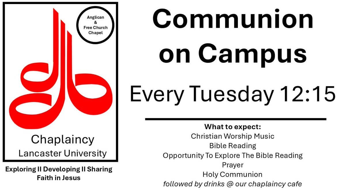 Lancaster University Chaplaincy tweet media