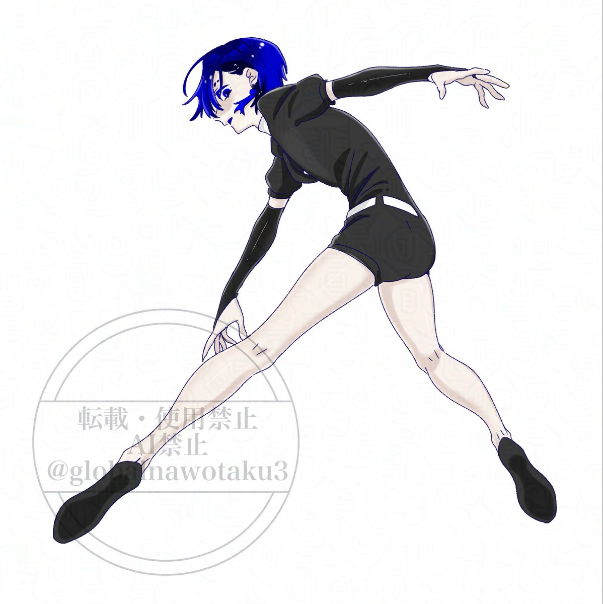 globalnawotaku3's tweet photo. 🐺✂️👹で宝石の国パロ https://t.co/xrKwjSlZtv