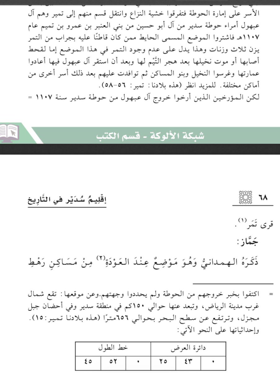 rbader1975's tweet photo. @FAHD_ALFAISAL @AlArabiya_shows من كتاب اقليم سدير للشيخ زيد الفياض رحمه الله https://t.co/P26iR9JJ4I