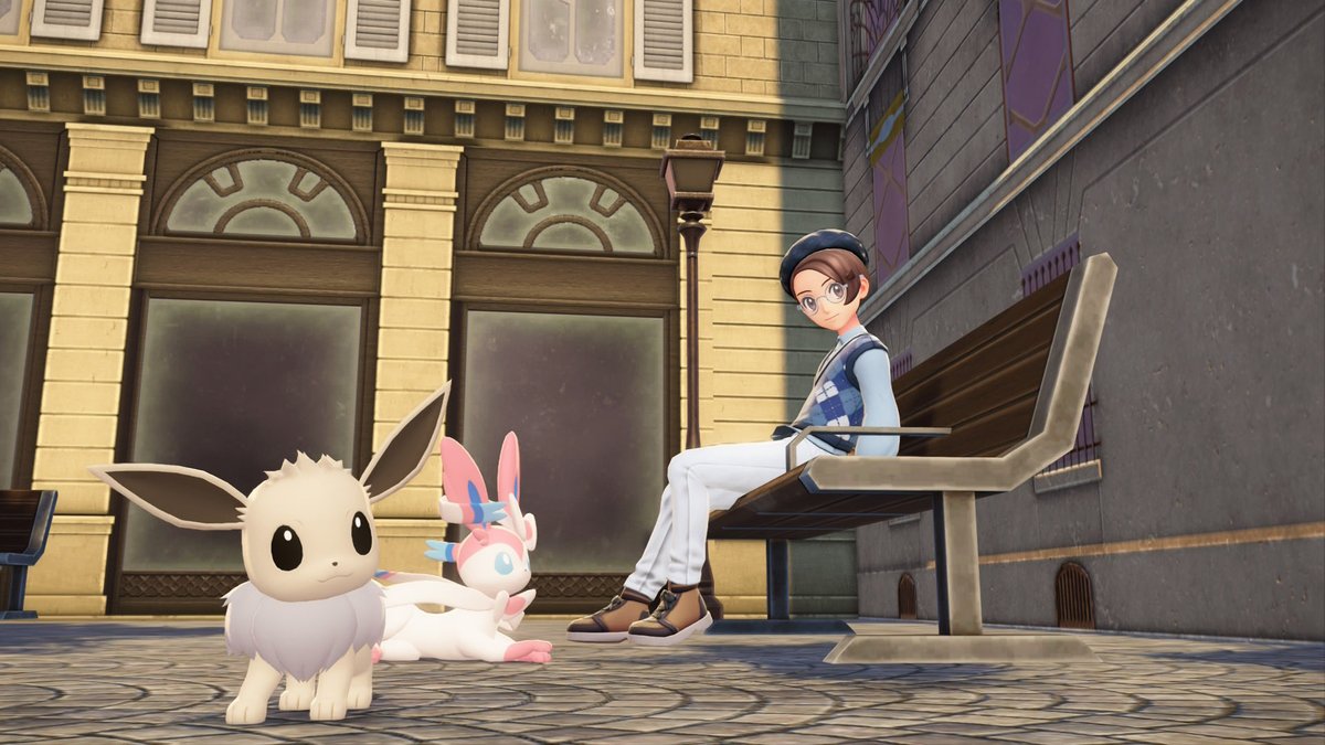 かわいい先輩と後輩🎀 #ポケモンZA #ポケモン写真部