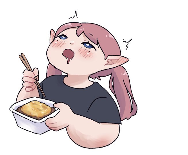 Skebいただいたので晩ごはんにチー牛キメました🙏うまいうまいうまい〜😋 