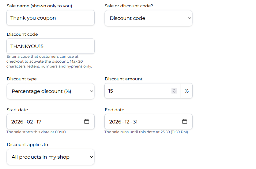 ToybiteMarket's tweet photo. Discount codes!

Sellers can now create discount codes that can be applied at checkout https://t.co/LyqM4GrMrA