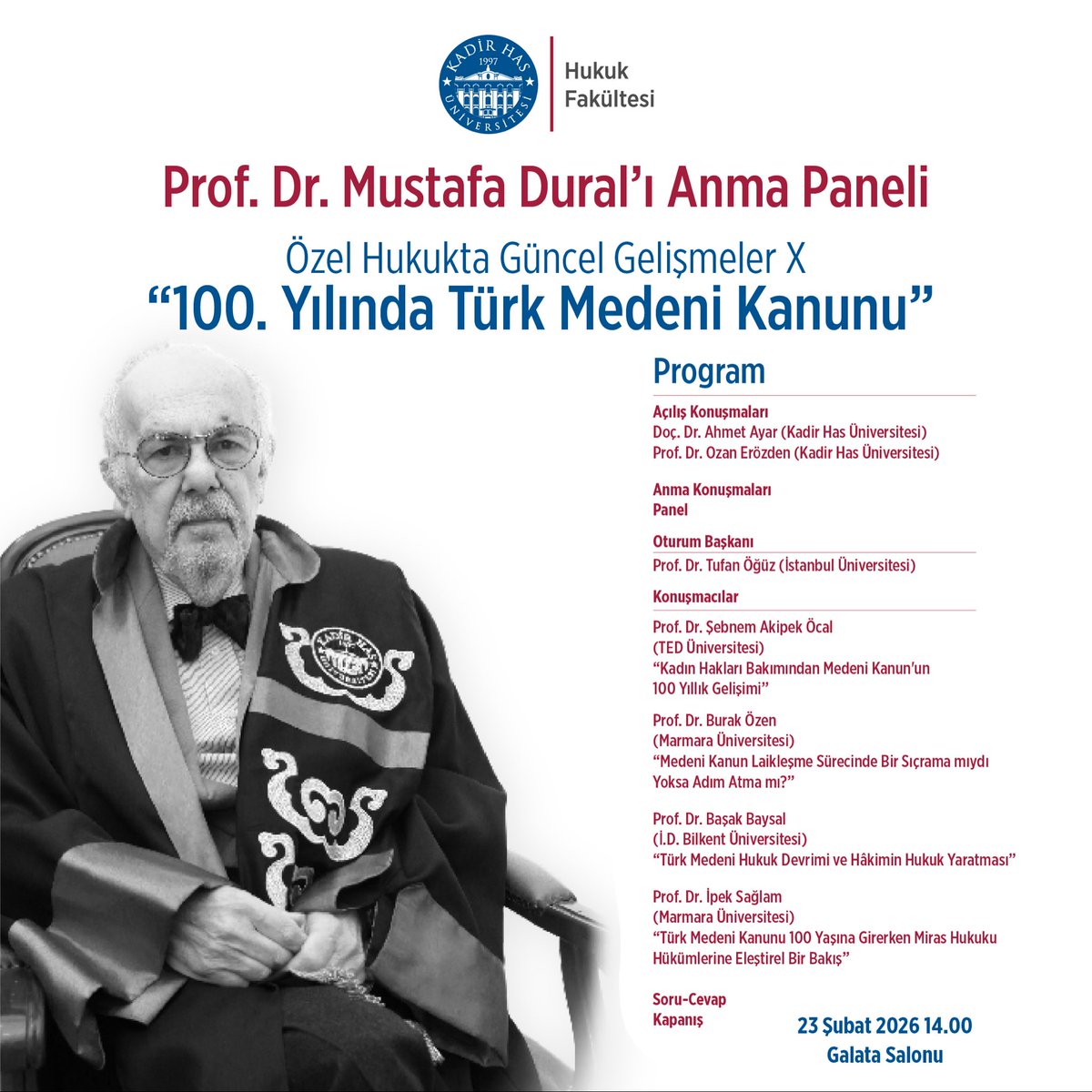 KHAS Hukuk Fakültesi tweet media