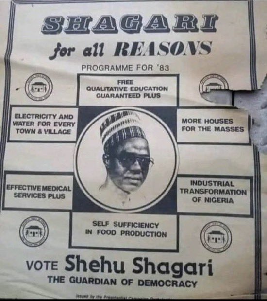 This was the manifesto for 1983 by the way