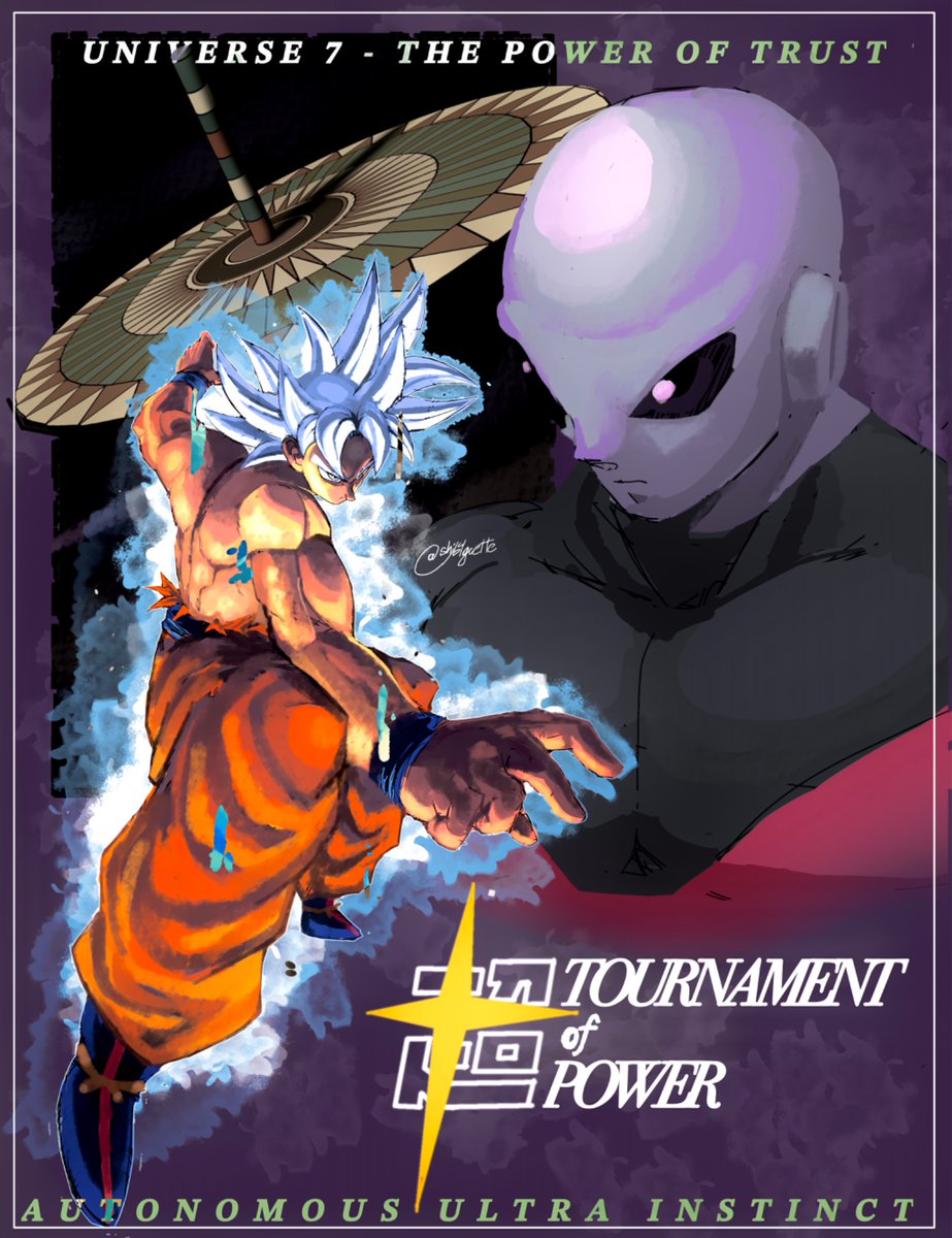 DRAGON BALL SUPER: TOURNAMENT OF POWER
- THE OVERWHELMING POWER OF TRUST...
A DIVINE TECHNIQUE...