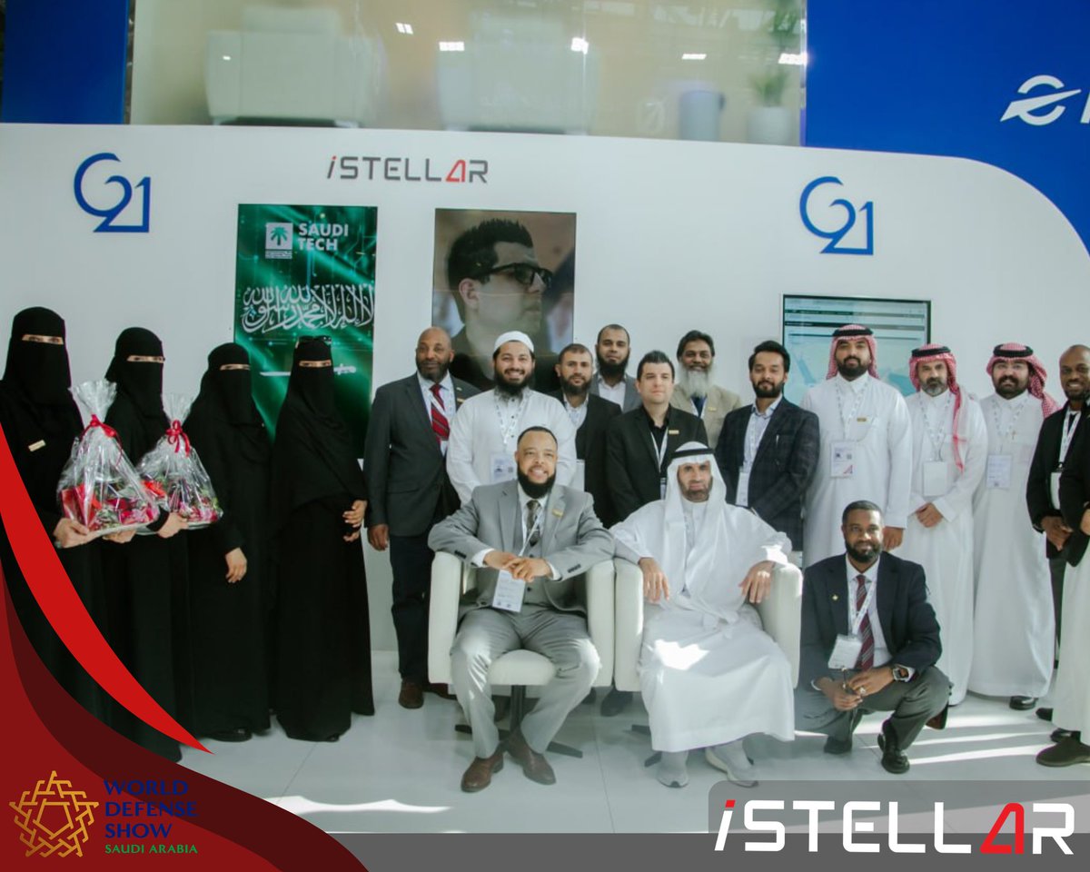istellar_tech's tweet photo. في معرض الدفاع العالمي، لم نشارك فقط — بل تركنا بصمة.

فريق فلك الحلول كان منضبطًا، استراتيجيًا، ومركّزًا على الهدف.
استعرضنا قوة G21 بثقة، وقدمنا حلولًا تعكس جاهزيتنا وتميّزنا التقني.

الأداء يتحدث، والنتائج تثبت.

شكر خاص وتقدير مستحق للأداء الاستثنائي لكلٍ من الأستاذة ميسون الضحيان والأستاذة عفاف القاسم،
حيث كان لاحترافيتهما، وحضورهما المميز، ودورهما الفاعل أثرٌ واضح في نجاح مشاركتنا وتمثيل الشركة بأعلى مستوى.

نحن iStellar

#WDS2026   #iStellar