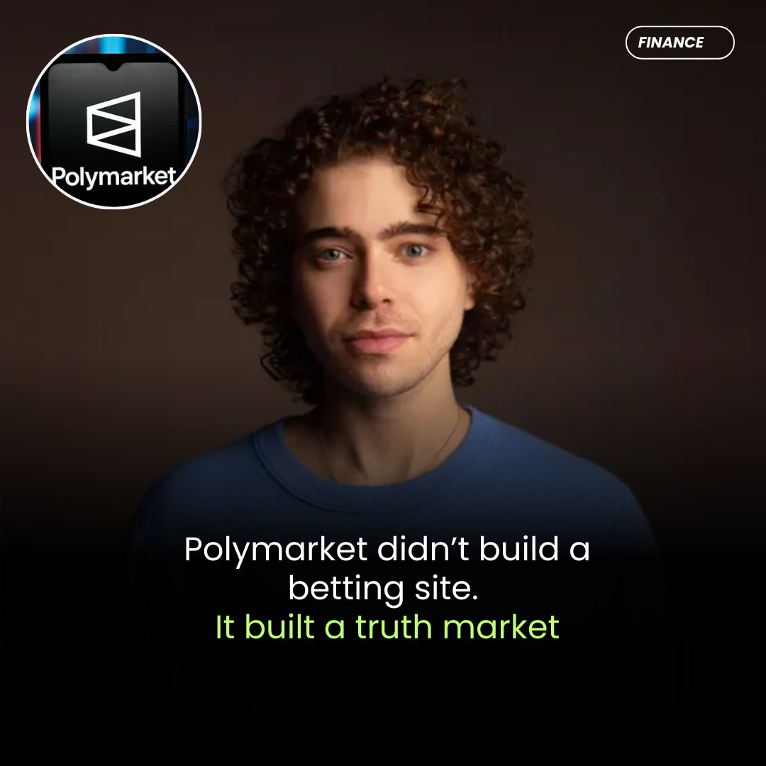 DiamondAI66's tweet image. 📊 Polymarket didn’t build a betting site.
It built a truth market.

News is noisy.
Polls are biased.
Opinions are cheap.

Polymarket asks a different question:

What are people willing to bet on?
#Entrepreneurship #MindsetIsEverything
