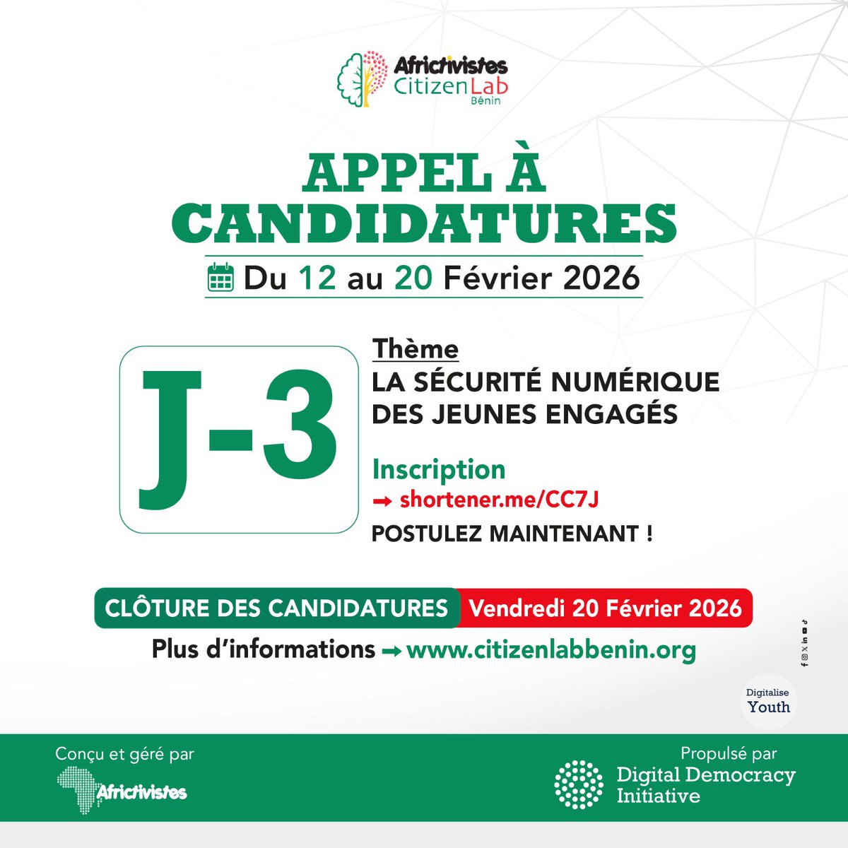 AfricTivistes Citizen Lab Bénin tweet media