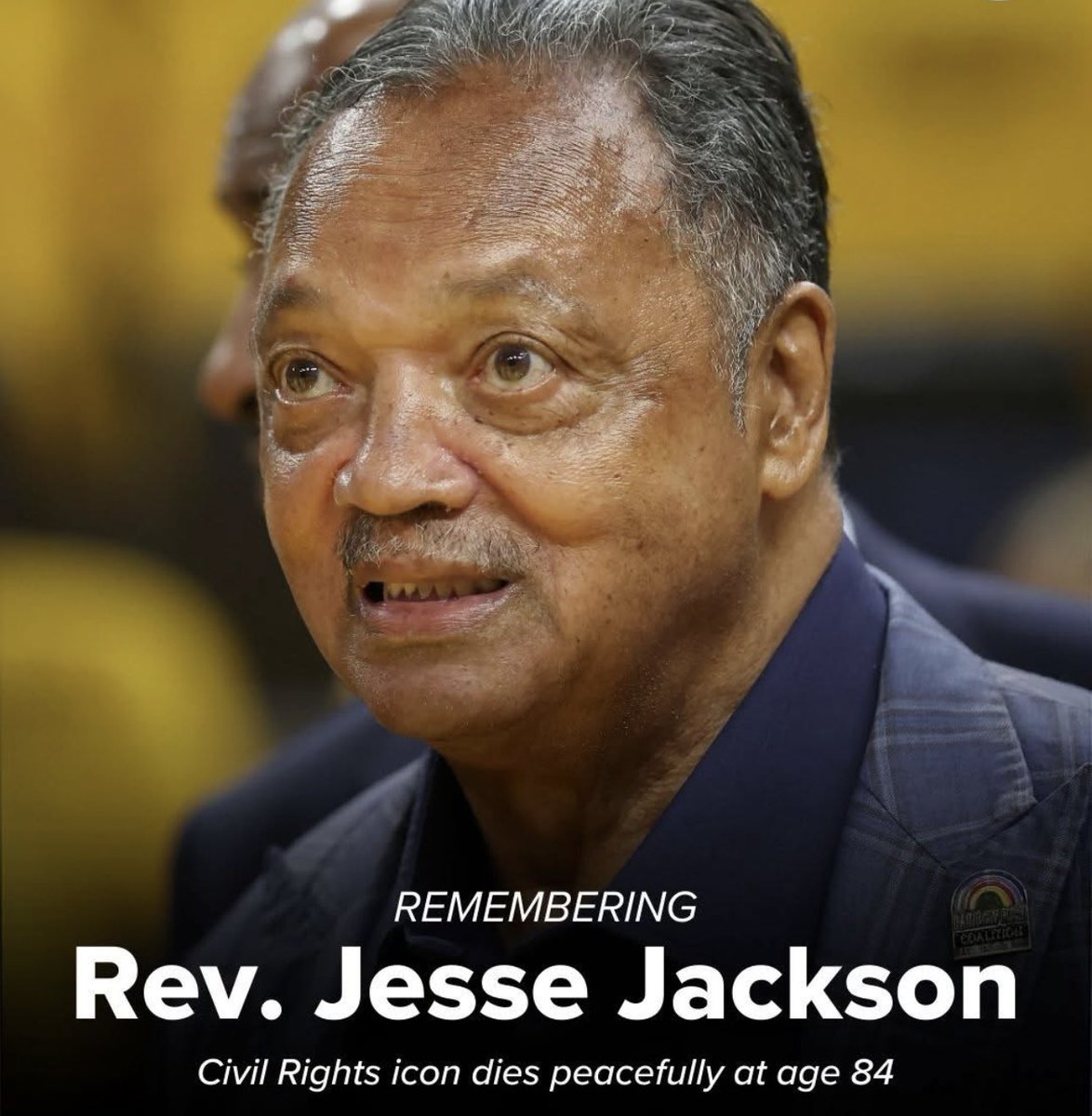 CCC_CrimeChaser's tweet image. #RIP #JESSE #JACKSON 🕊️💐🕯️

Civil Rights Icon from Chicago who marched alongside with Dr. Martin Luther King Jr., the Rev. Jesse Jackson has died at the age of 84. 🙏🏾
#ChitownCrimeChasers
