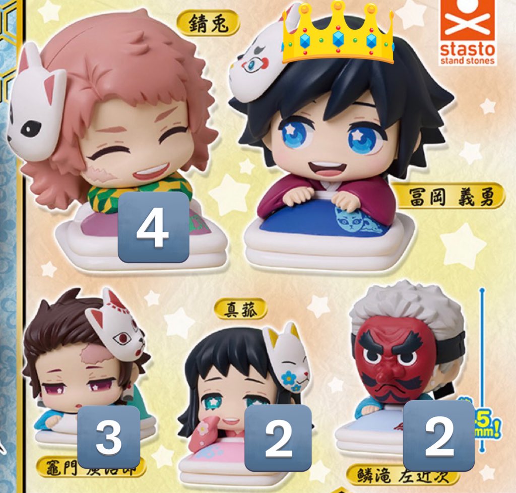 交換】おねむたん 鬼滅の刃 スペシャルリミックス肆 譲⇒炭治郎3、錆兎