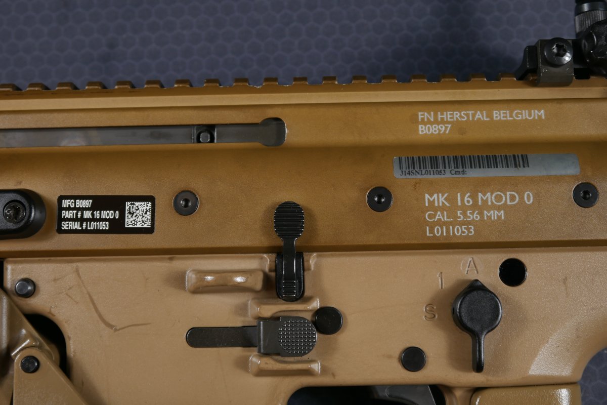 MK16とMK13を買いました。
ただのSCAR-Lではなく米軍仕様の本物のMK16です。感無量…。
#無可動実銃