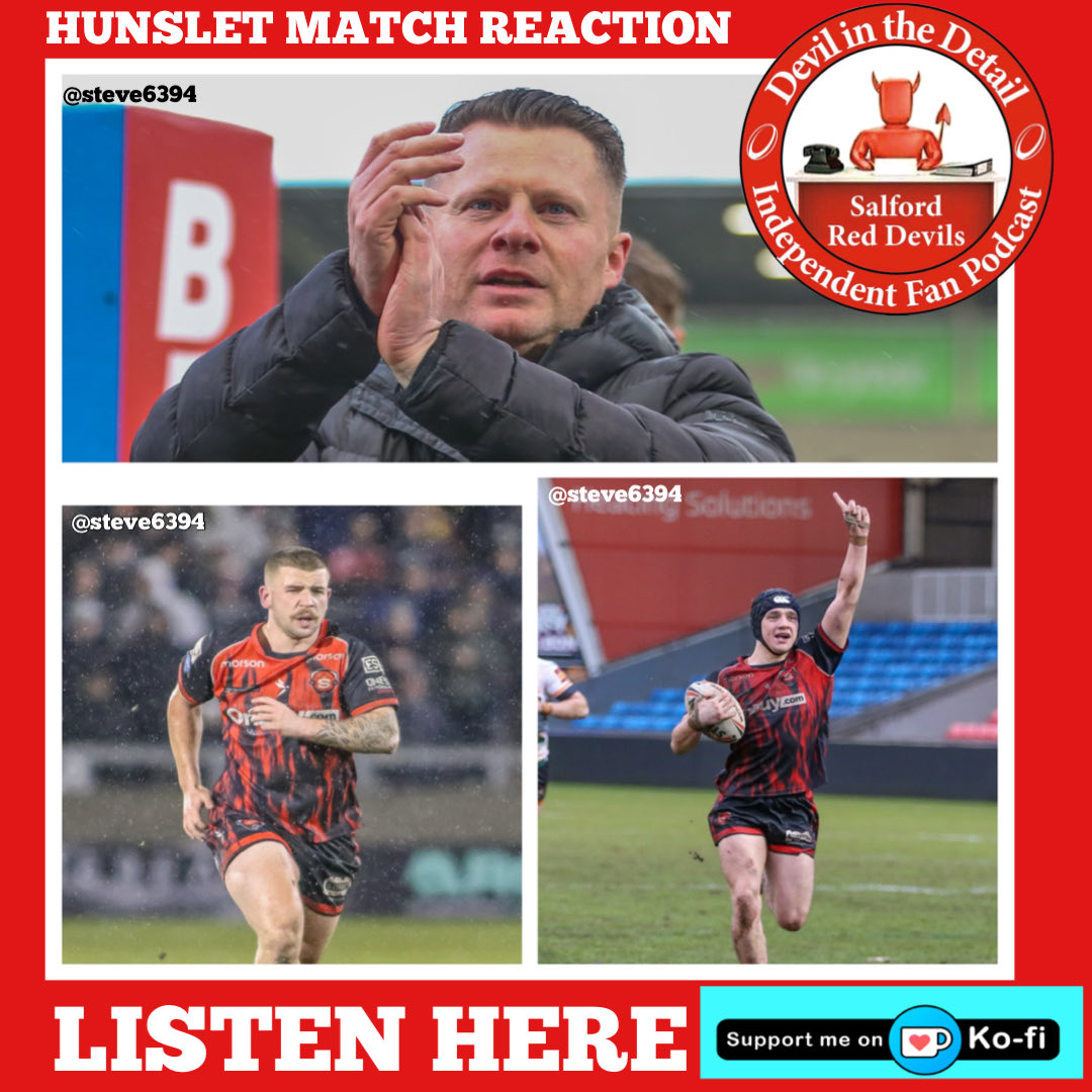 ⭐️⭐️New⭐️⭐️ Check out this weeks pop up podcast for all the reaction to Sundays win against Hunslet. Listen here or via your podcast playing app 🏉👹
thedevilinthedetailsrd.com/about-2