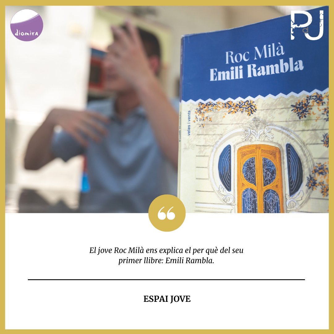 <a href="/Lafedecat/">Lafede - justícia global</a> <a href="/PDE/">Defensa de l'Ebre</a> <a href="/CirculaCoop/">Circula Cultura</a> 📚 A l'Espai Jove dell Papers de Joventut n.155, el jove <a href="/rocmilac/">Roc Milà</a> ens parla del seu primer llibre: Emili Rambla.

📲papersdejoventutbloc.blogspot.com/2026/02/n155-e…