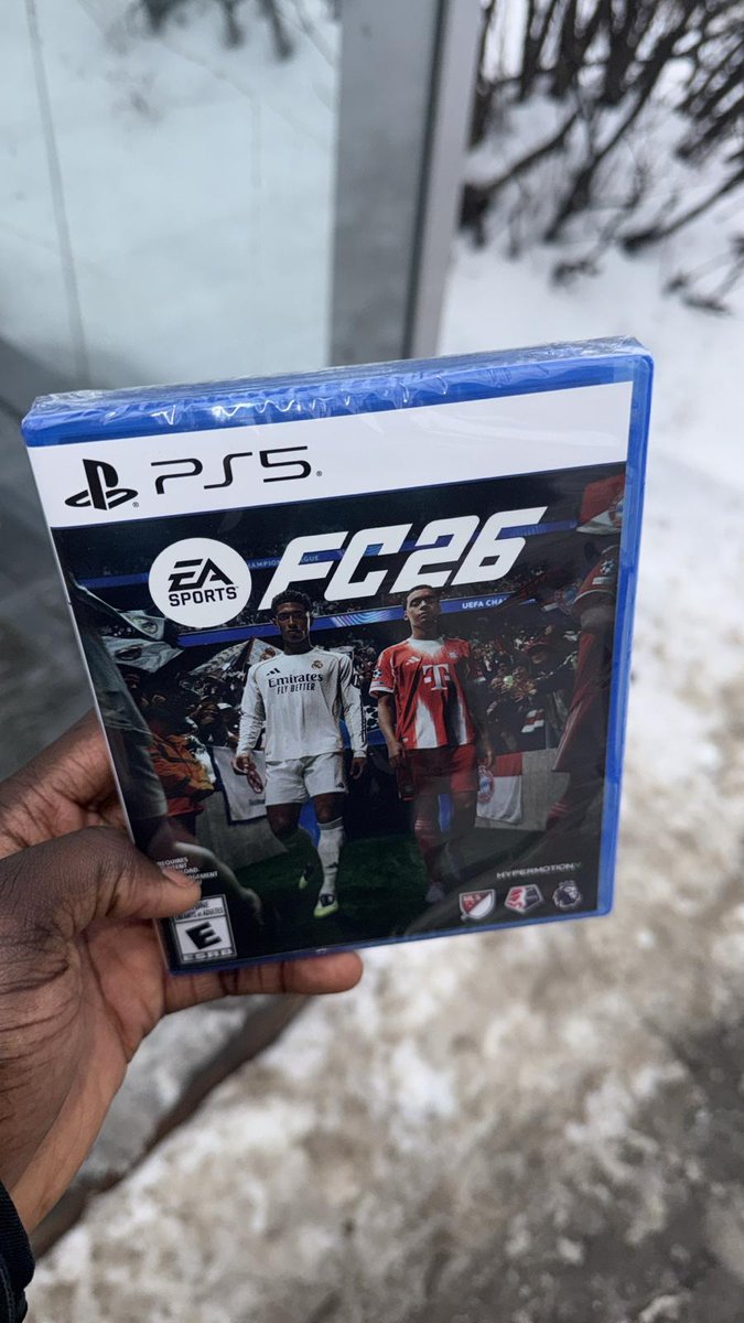 CD FC26 pour PS5. 
À 500.000gnf, sur commande. 
Prix ferme...
#TL224
#Kibara
#FC26
#Playstation5
#Sony
#Games