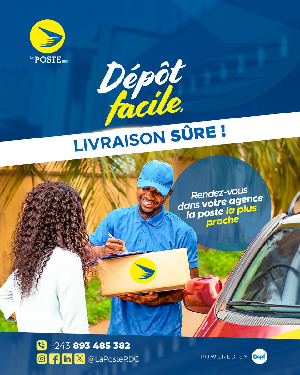 La Poste RDC🇨🇩 tweet media