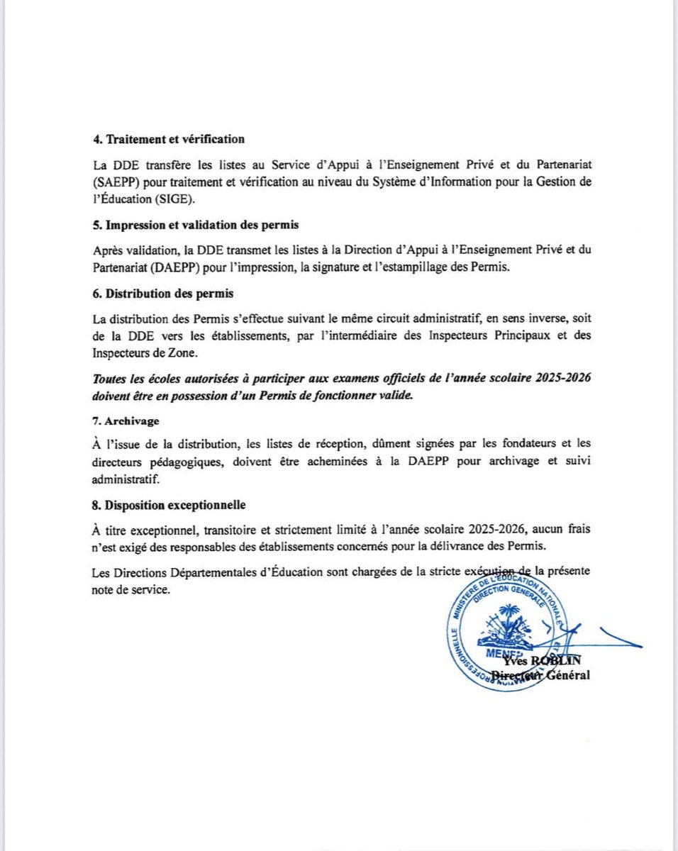 MENFP Education Haiti tweet media