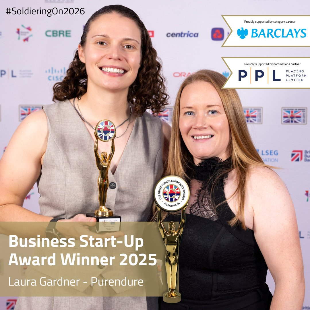 SoldierOnAwards's tweet photo. Who do you know that’s flying the entrepreneurial flag? Someone who has taken the bold step to become their own boss within the last two years and has really hit the ground running.
🏆 Nominate them for the @BarclaysUK Business Start-Up Award: https://t.co/WPLv53zLTQ #TAFCA https://t.co/6AuhTp7cNt